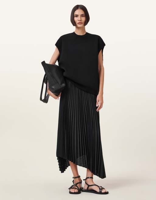 AllSaints – Leia Harley – Kleid in Schwarz
