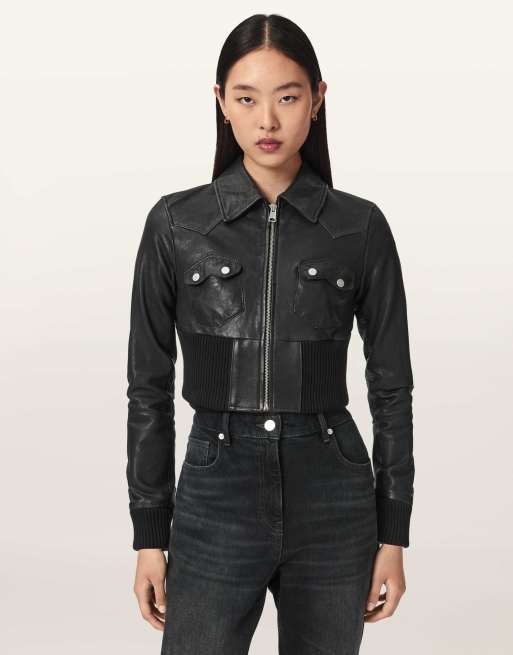 AllSaints - Lena - Jack in zwart, 3 van 6