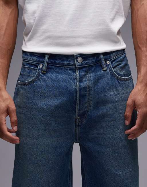 Allsaints Lenny baggy jeans in light wash - LBLUE, 5 of 5