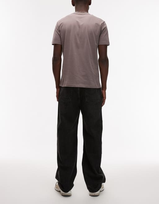 AllSaints - Lenny - Jean ample - Noir délavé, 2 de 5