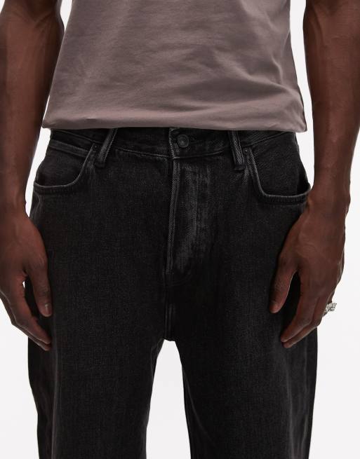AllSaints - Lenny - Jean ample - Noir délavé, 5 de 5