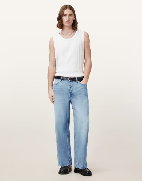 AllSaints - Lenny - Jean - Bleu indigo - view 1