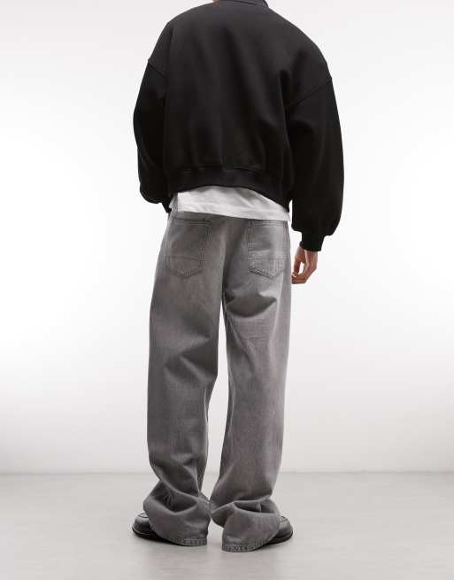 AllSaints - Lenny - Jean droit - Gris délavé, 2 de 5