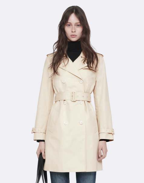 AllSaints Leonard trench-coat blanc os - view 1