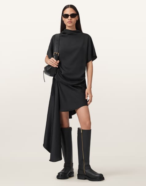 AllSaints – Leslie – Oberteil in Schwarz - view 1