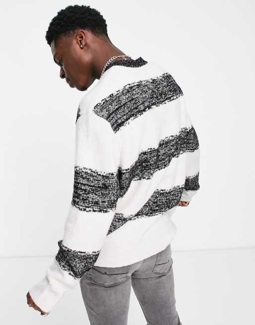AllSaints lexi saints crew neck knitted sweater
