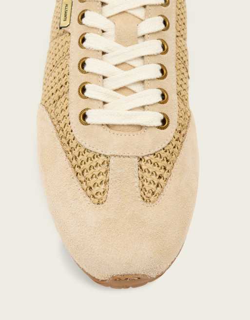 AllSaints - Liam - Baskets basses texturées - Beige, 4 de 4