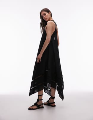 AllSaints - Lil - Kleid in Schwarz