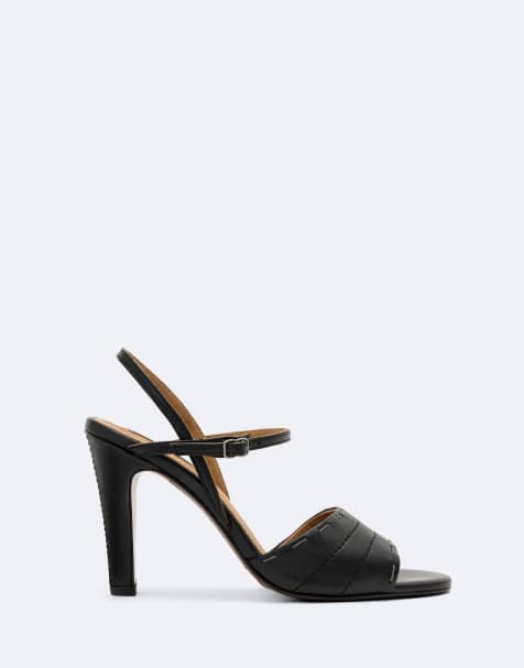 AllSaints Lila sandalen in zwart - view 1