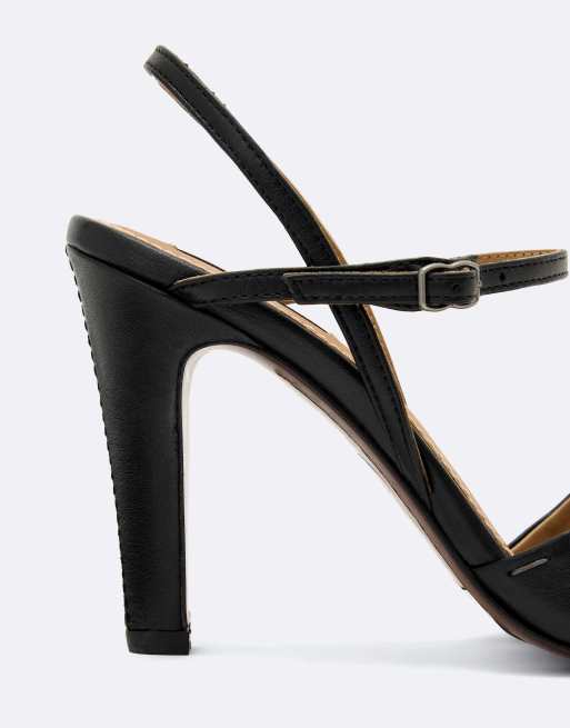AllSaints Lila sandalen in zwart, 4 van 4