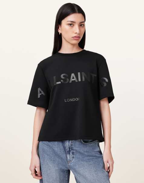 AllSaints - Lini Biggy - T-shirt - Noir - view 1