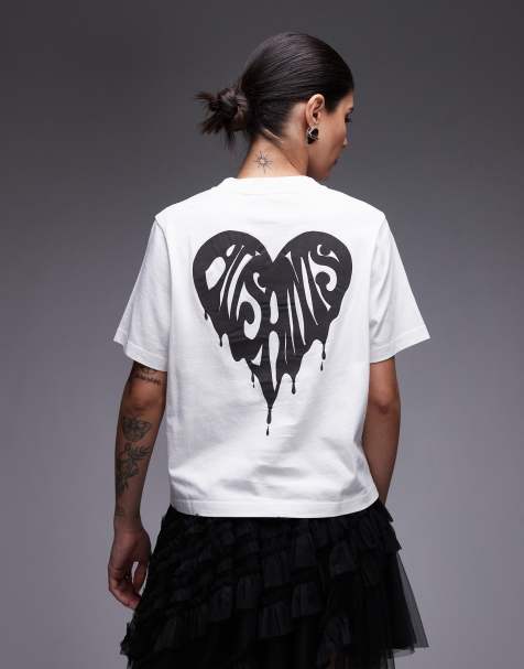 AllSaints Lisa tee in white - view 1