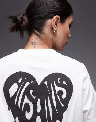 Allsaints Lisa Tee In White