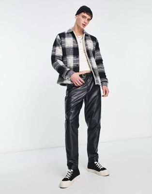 AllSaints Litho jacket in check