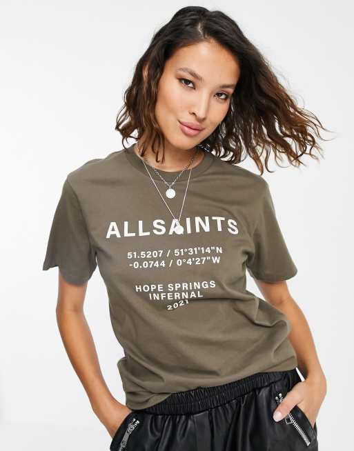 all saints t shirt asos