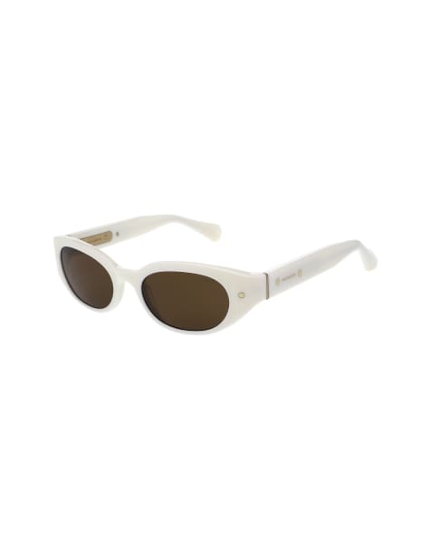 AllSaints Lola sunglasses in cream - view 1