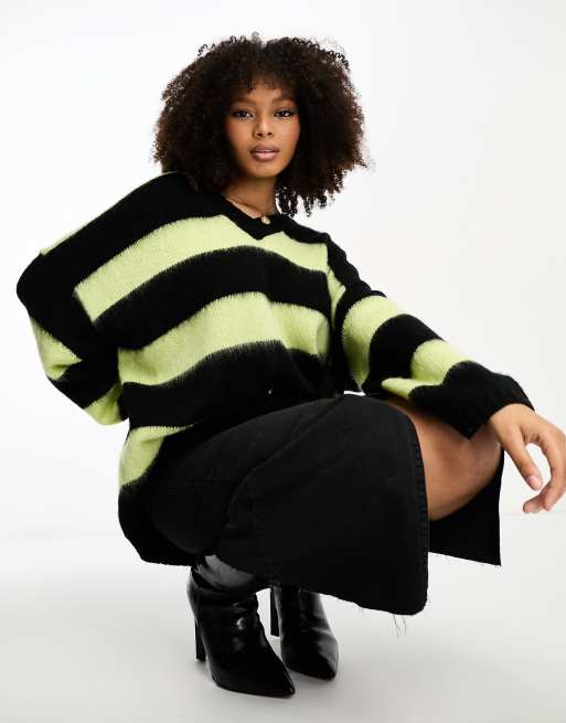 Black and green jumper sale