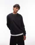 [AllSaints] AllSaints Lover crew sweat in black XS black