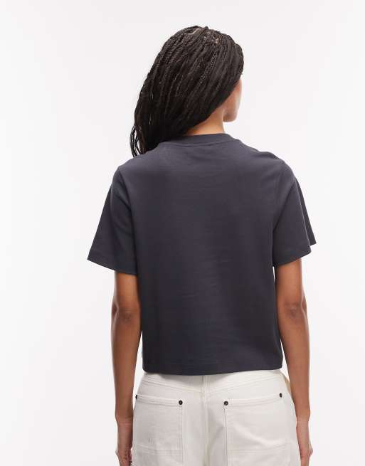 AllSaints – Lover Lisa – Niebieski T-shirt z krótkimi rękawami, 4 z 4