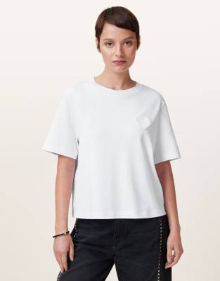 AllSaints - Lover Lisa - T-Shirt in Weiß