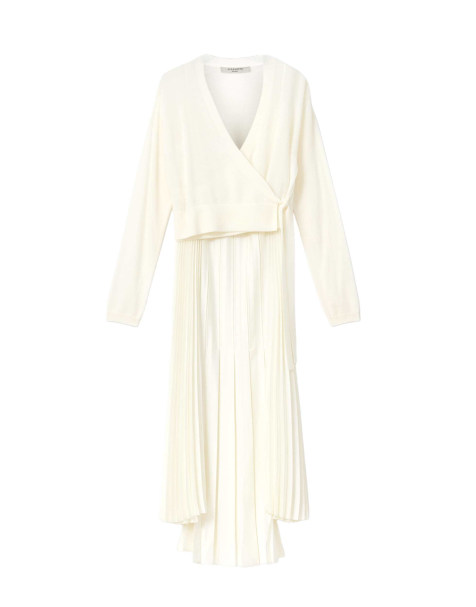 AllSaints – Lucille – Kleid in Kreideweiß - view 1