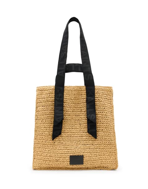 AllSaints – Lullah – Tasche in Mandelbraun im Hochformat - view 1