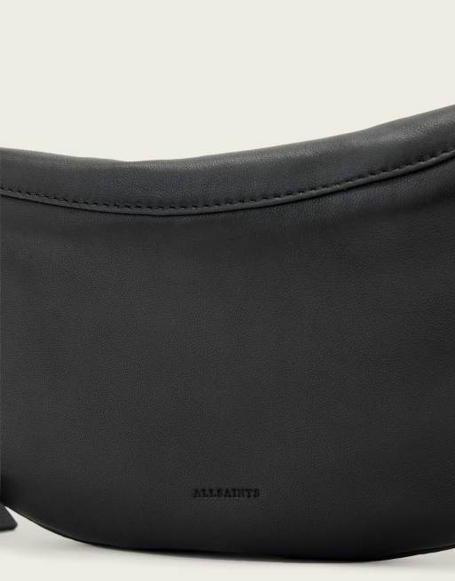 AllSaints - Luna - Bandolera negra y plateada, 3 de 6