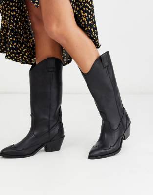 all saints knee high boots