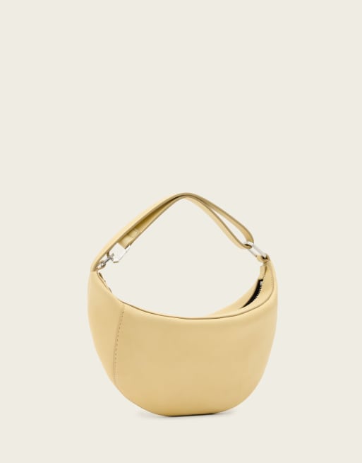 AllSaints - Luna - Petit sac à main - Jaune doux, 6 de 6
