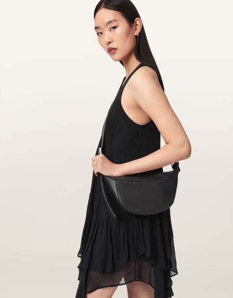 AllSaints - Luna - Sac bandoulière - Noir/argenté - view 1