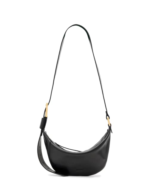AllSaints – Luna – Umhängetasche in Schwarz