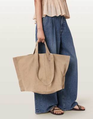 Lutece - Cabas en daim - Marron pinto One Size