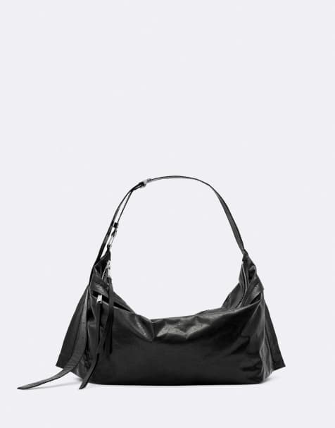 AllSaints Lutece duffle-coat noir - view 1