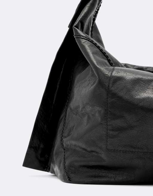 AllSaints Lutece duffle-coat noir, 3 de 4