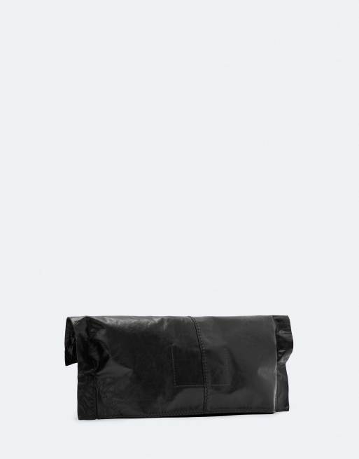 AllSaints Lutece Faltclutch in Schwarz, 3 von 3