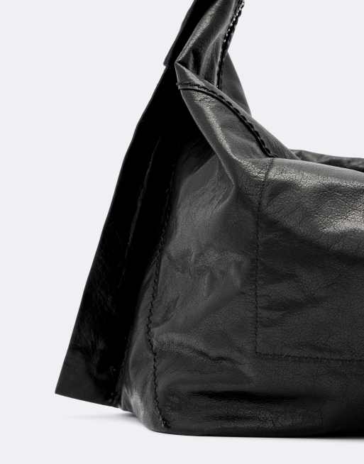 AllSaints Lutece petit sac polochon noir, 3 de 4
