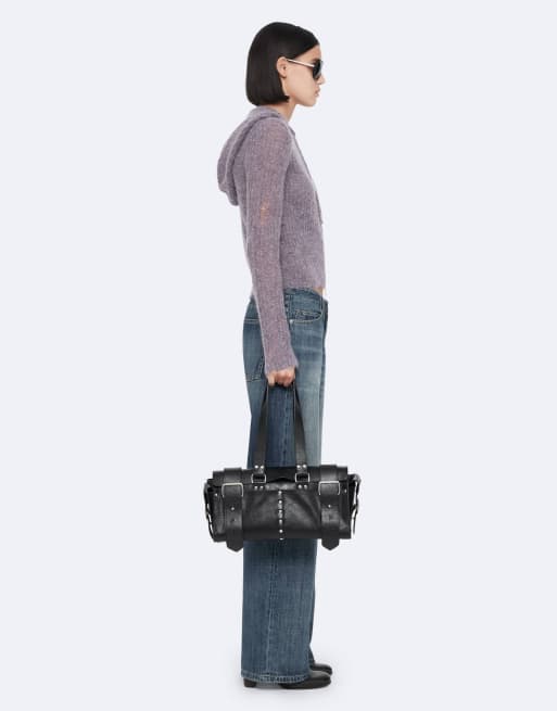 AllSaints Mabel hoodie in lila, 7 van 7