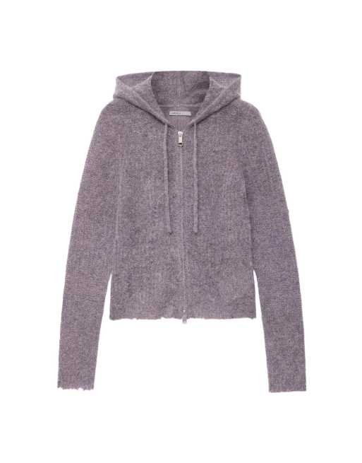 AllSaints Mabel hoodie violet lilas, 7 de 7