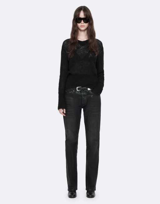 AllSaints Mabel pull noir, 2 de 7
