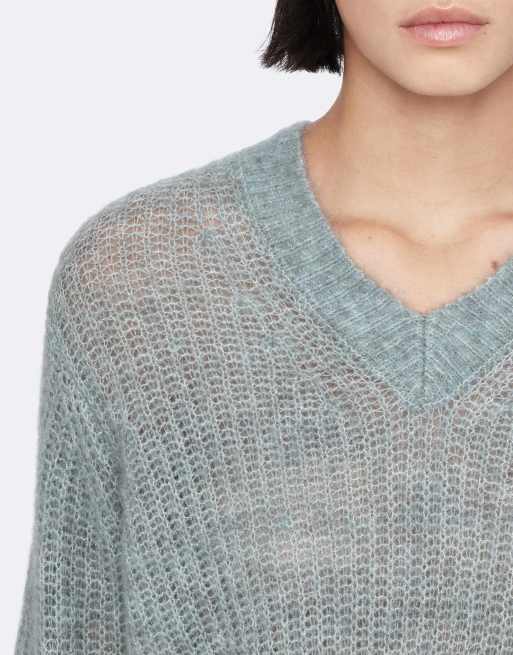 AllSaints Mabel Pullover in Hellblau, 5 von 6