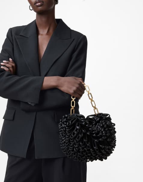 AllSaints - Madea - Mini tas met lusjes in zwart - view 1