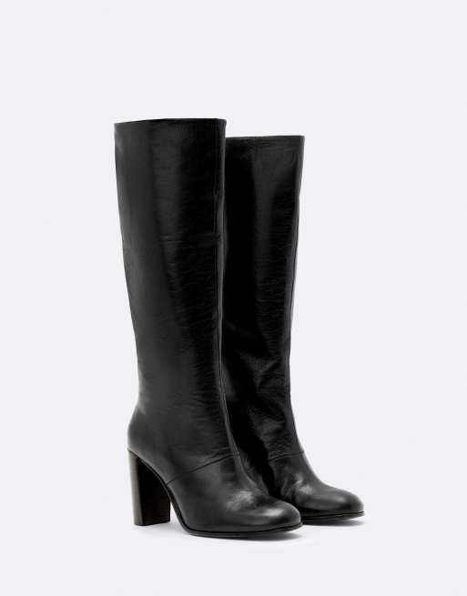 AllSaints Marisa bota alta en negro, 2 de 4