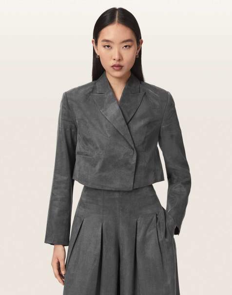 AllSaints - Marrlo - Blazer - Bleu graphite - view 1