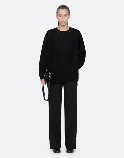 AllSaints Martel pull noir, 2 de 7