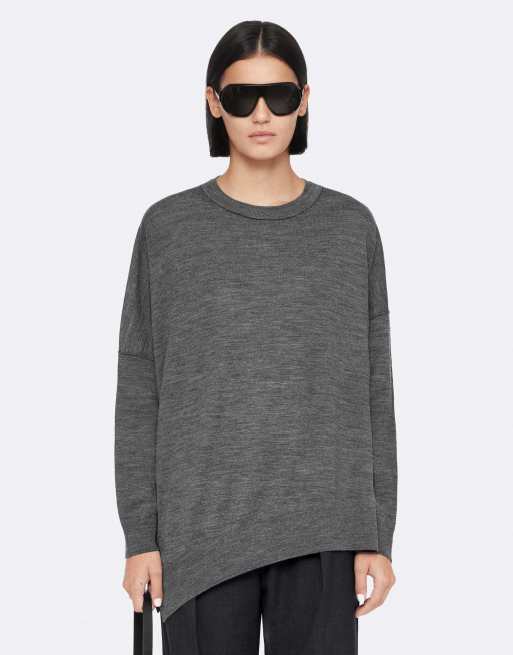AllSaints Martel Pullover in Grau meliert, 4 von 6