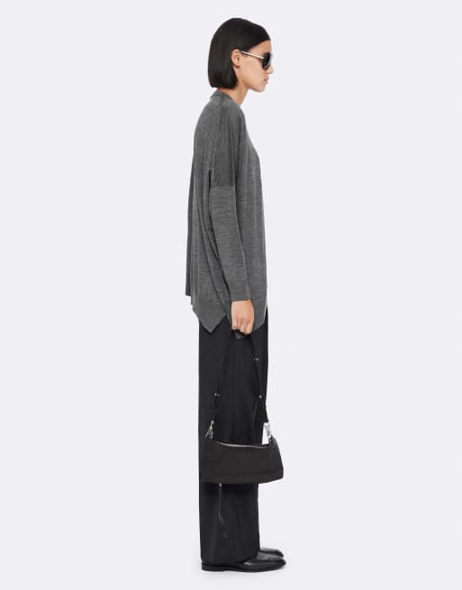 AllSaints Martel Pullover in Grau meliert, 6 von 6