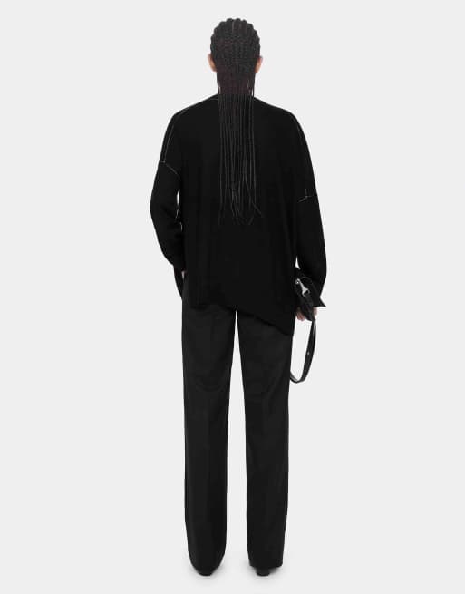 AllSaints Martel trui in zwart, 4 van 7
