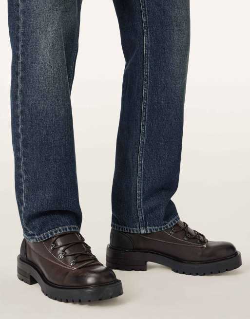 AllSaints - McCoy - Scarponcini da trekking marroni, 4 di 4