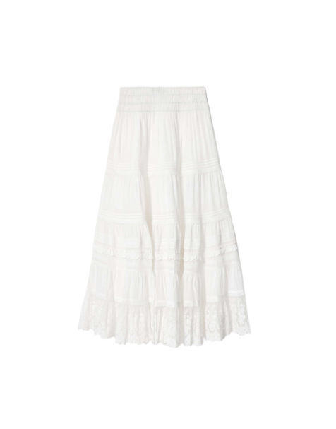 AllSaints - Meadow - Falda larga blanca - view 1