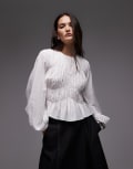 [AllSaints] AllSaints Melani top in white 6 Antique white